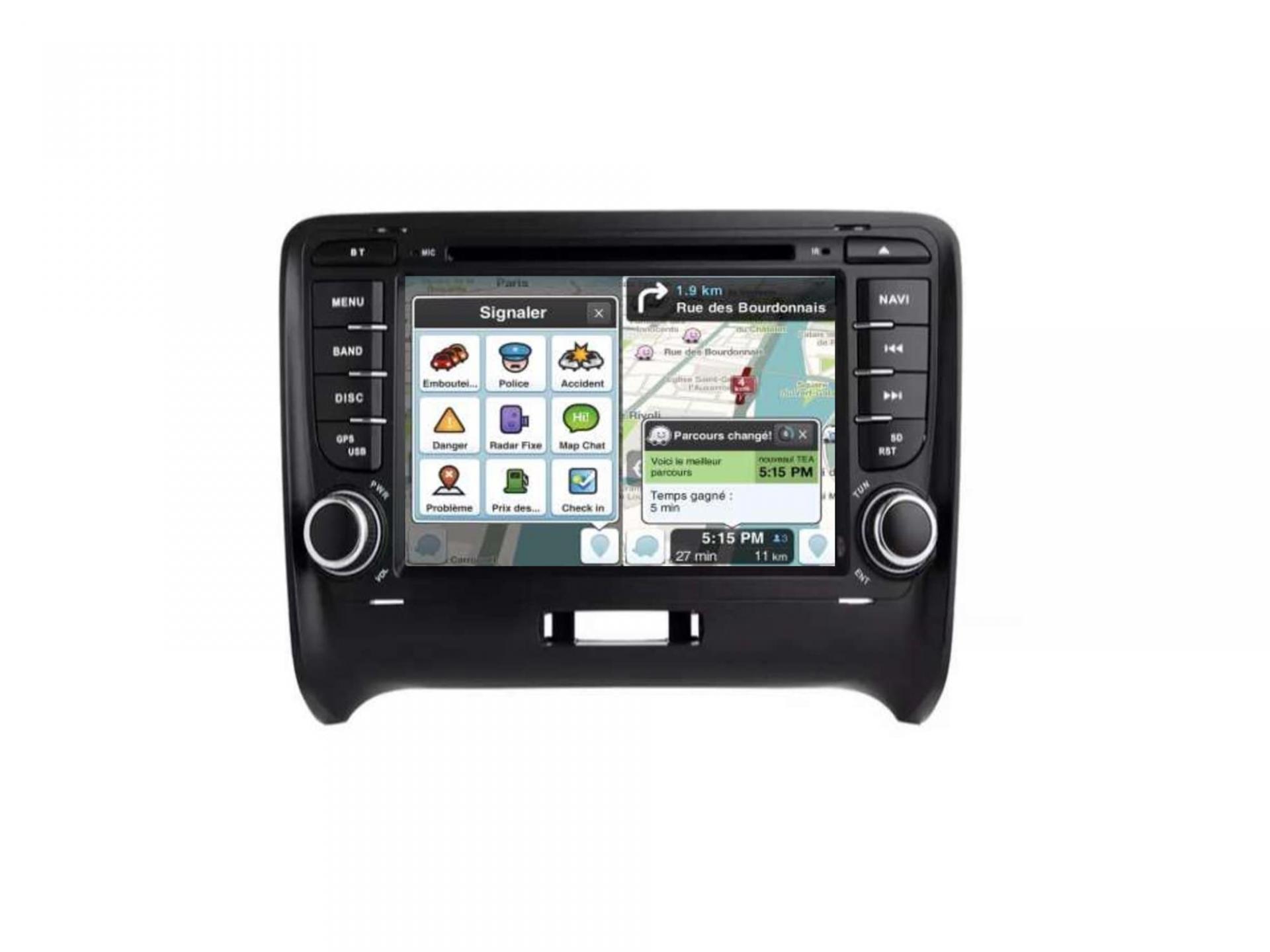Autoradio tactile GPS Bluetooth Android & Apple Carplay Audi TT de