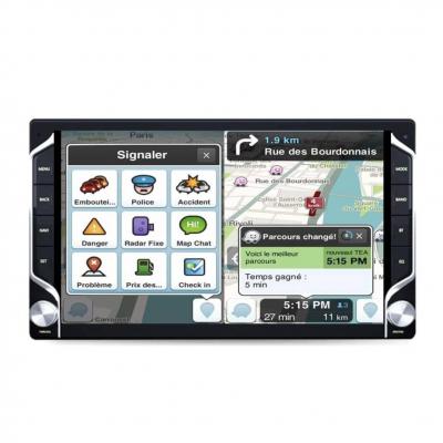 Autoradio Fiat Scudo à partir de 2007 tactile GPS Bluetooth Android & Apple Carplay + caméra de recul