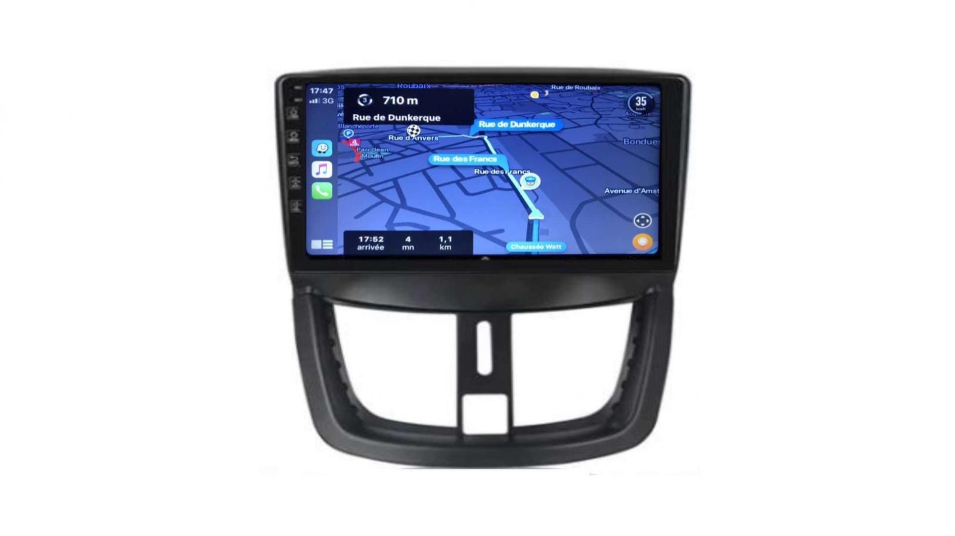 Autoradio GPS tactile Bluetooth Android & Apple Carplay Peugeot