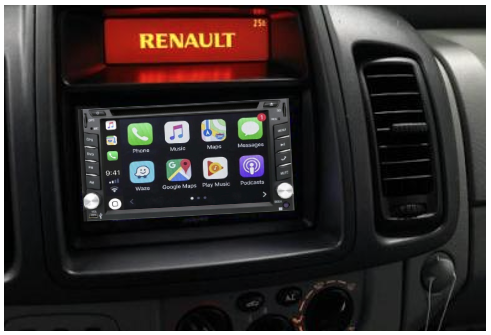 Autoradio tactile GPS Bluetooth Android & Apple Carplay Renault