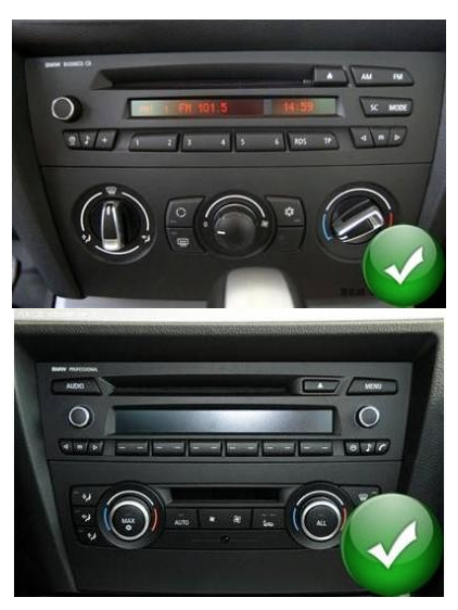 Autoradio tactile GPS Bluetooth Android & Apple Carplay BMW BMW