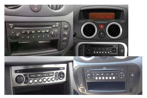 Autoradio tactile GPS Bluetooth Android & Apple Carplay Peugeot