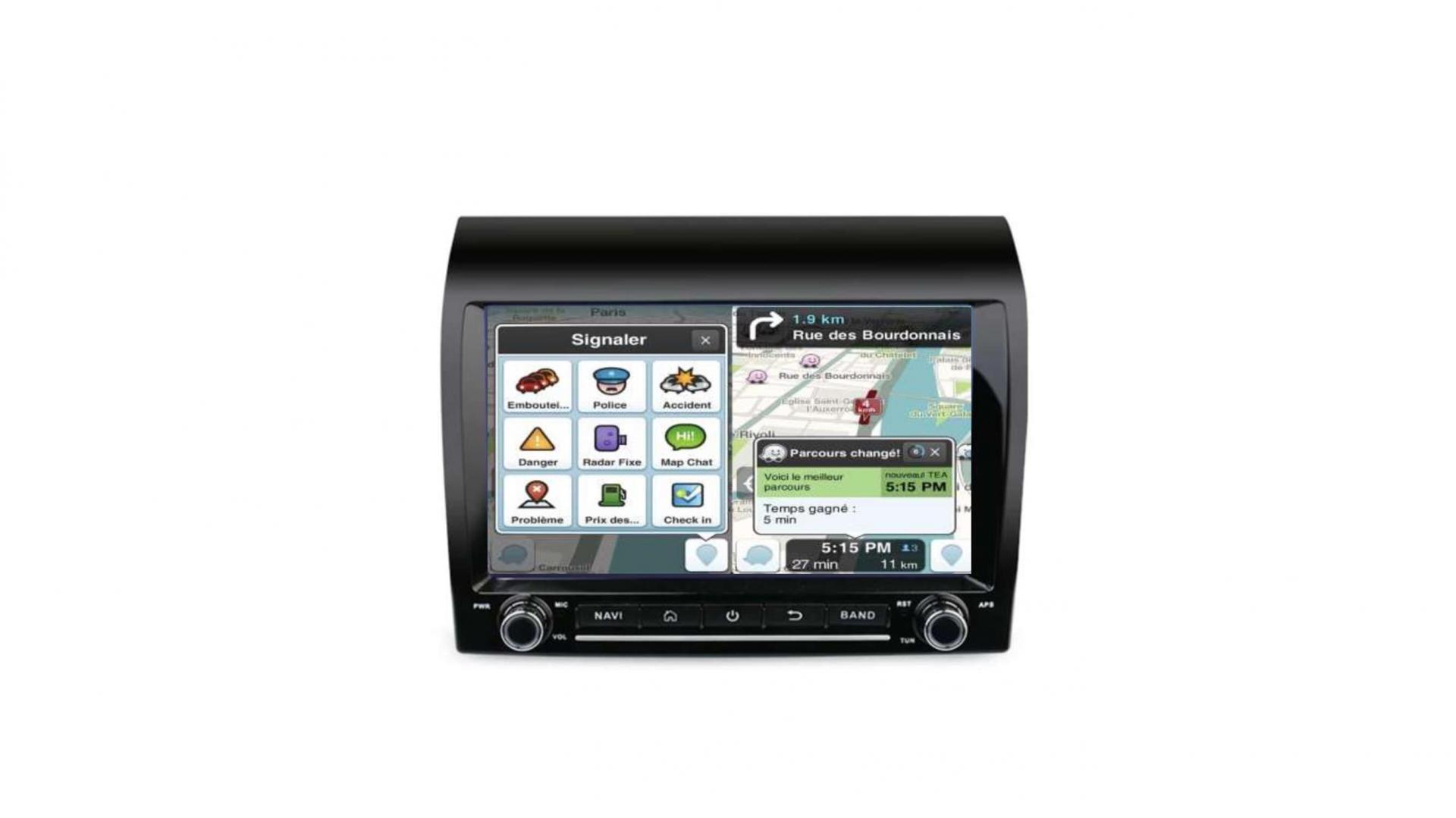 Autoradio tactile GPS Bluetooth Android & Apple Carplay Fiat